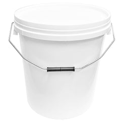 20 Litre White Valeters Pail With Lid