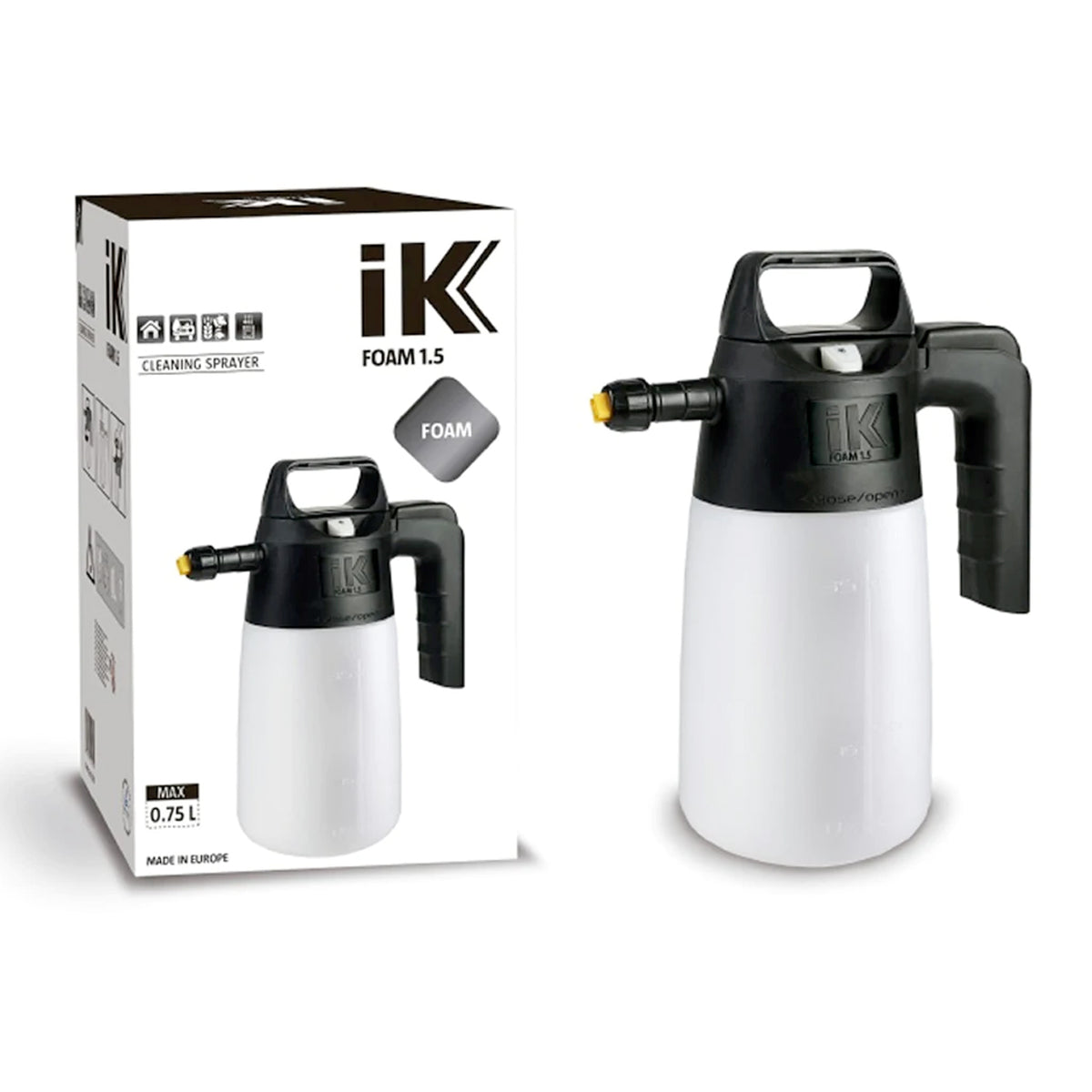 IK FOAM 1.5 – 1.5 Litre Capacity Compression Sprayer